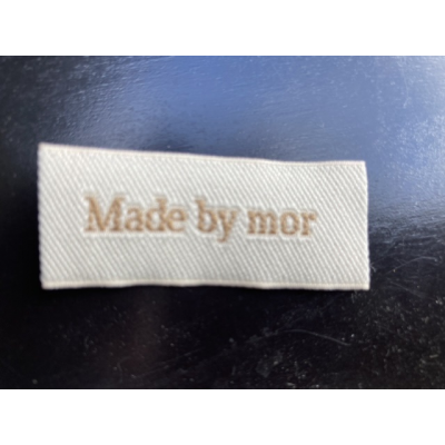 Stof Label "Made by Mor"
